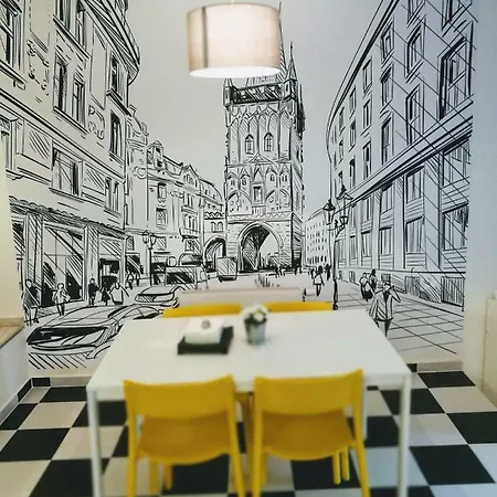 Apartment Trinity Black & White Prague